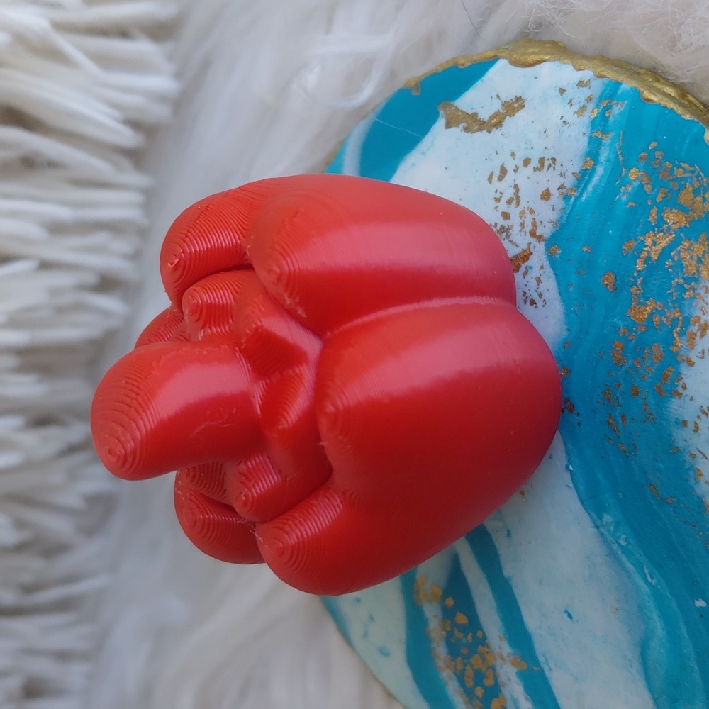 Red Bell Pepper 3D Printed Trinket Dish
